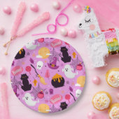 Halloween Papieren Bordje (Feest)