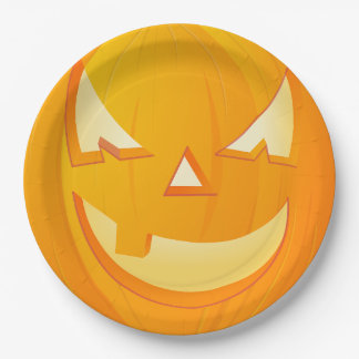 Halloween  papieren bordje