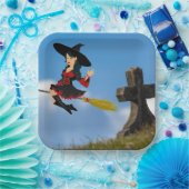 Halloween Papieren Bordje (Feest)