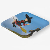 Halloween Papieren Bordje (Gebogen)