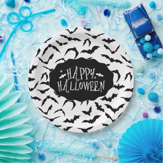 Halloween papieren bordje (Feest)