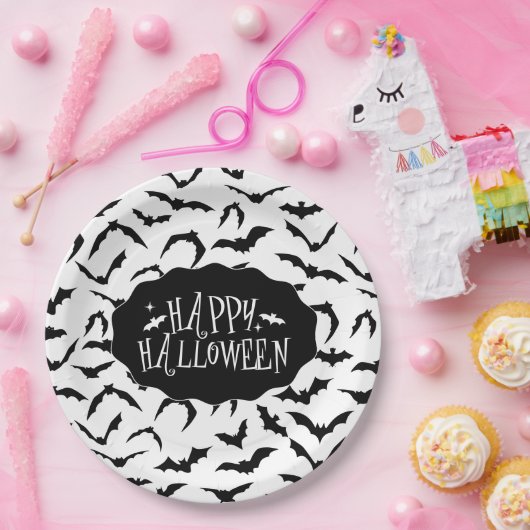 Halloween  papieren bordje (Feest)