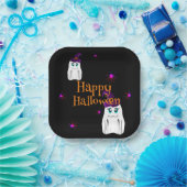 Halloween Papieren Bordje (Feest)