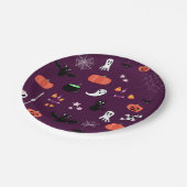 Halloween Papieren Bordje (Gekanteld)