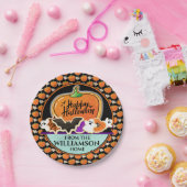 Halloween Papieren Bordje (Feest)