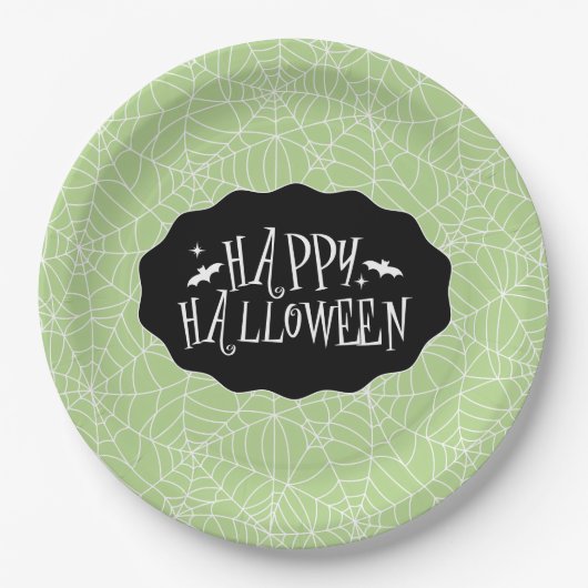 Halloween papieren bordje (Voorkant)