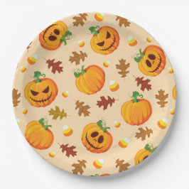 Halloween Papieren Bordje