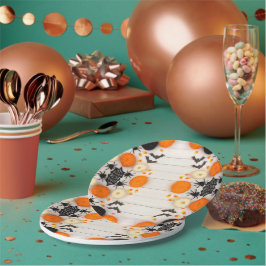 Halloween Papieren Bordje