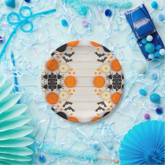 Halloween Papieren Bordje (Feest)