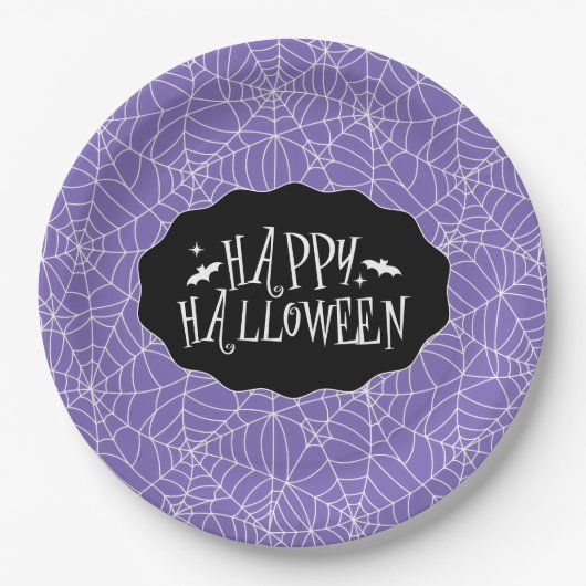 Halloween papieren bordje (Voorkant)