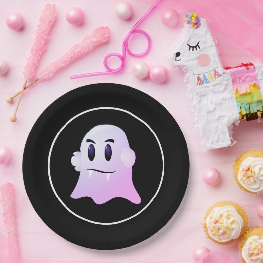 Halloween Papieren Plaat Papieren Bordje (Feest)