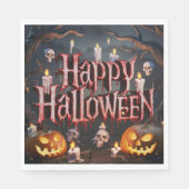 Halloween - Papieren servet (Voorkant)