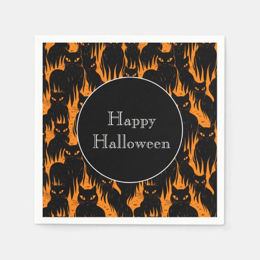 Halloween Papieren Servetten (Voorkant)
