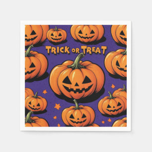 Halloween papieren servetten
