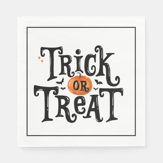 Halloween Papieren Servetten (Voorkant)