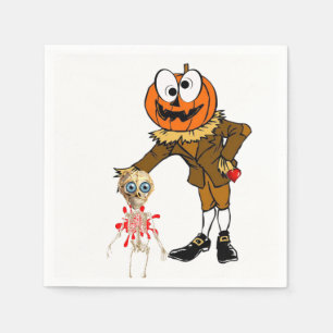 Halloween Papieren Servetten
