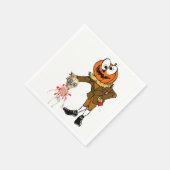 Halloween Papieren Servetten (Hoek)