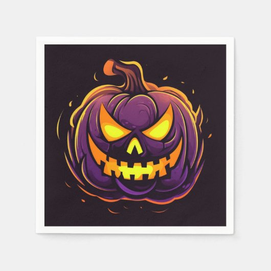 Halloween Papieren Servetten (Voorkant)