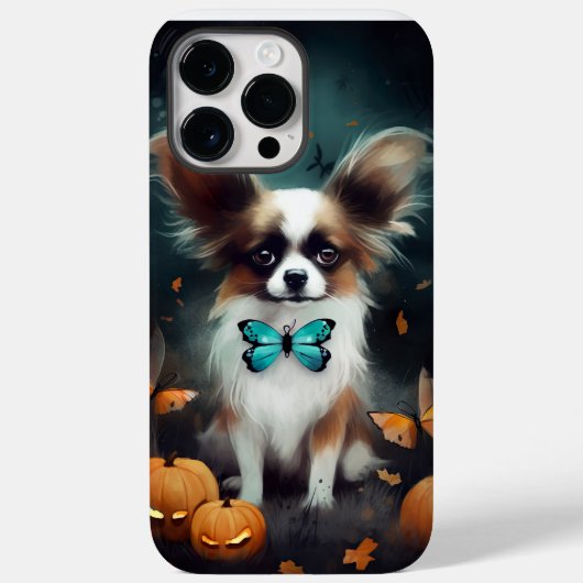 Halloween Papillon met pompoenen eng Case-Mate iPhone Case (Achterkant)