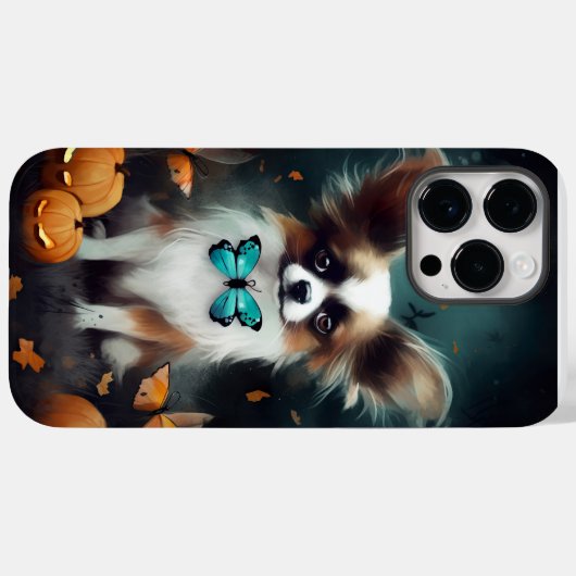 Halloween Papillon met pompoenen eng Case-Mate iPhone Case (Achterkant (horizontaal))
