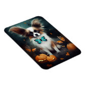 Halloween Papillon met pompoenen eng Magneet (Rechterzijde)
