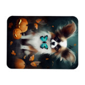 Halloween Papillon met pompoenen eng Magneet (Horizontaal)