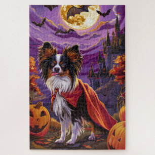 Halloween Papillon Vampire Pumpkins eng Legpuzzel