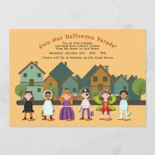Halloween Parade - Sociale vervorming Kaart