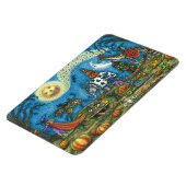 HALLOWEEN PARADE Witch Giraffe Beer Zebra Skellies Magneet (Linkerzijde)