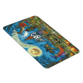 HALLOWEEN PARADE Witch Giraffe Beer Zebra Skellies Magneet (Rechterzijde)