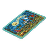 HALLOWEEN PARADE Witch Giraffe Beer Zebra Skellies Magneet (Linkerzijde)