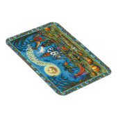 HALLOWEEN PARADE Witch Giraffe Beer Zebra Skellies Magneet (Rechterzijde)