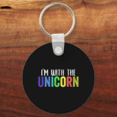 Halloween Parent Daughter Adult Costume I'm with T Sleutelhanger (Voorkant)