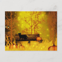 Halloween park Briefkaart