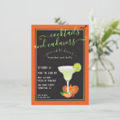 Halloween Parody Cocktails en Cadavers Strange Kaart (Staand voorkant)