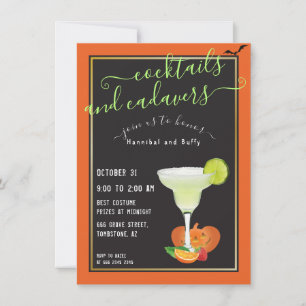 Halloween Parody Cocktails en Cadavers Strange Kaart