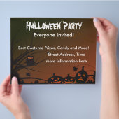 Halloween Partij 2 Flyer (Hand)