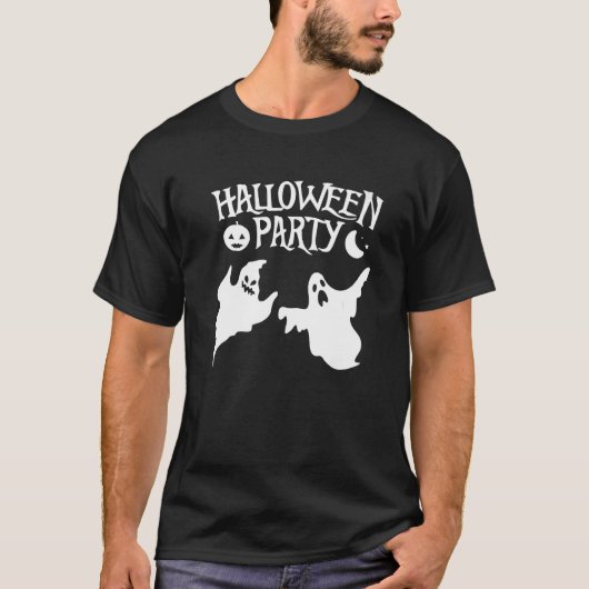 Halloween Partij 4 T-shirt (Voorkant)