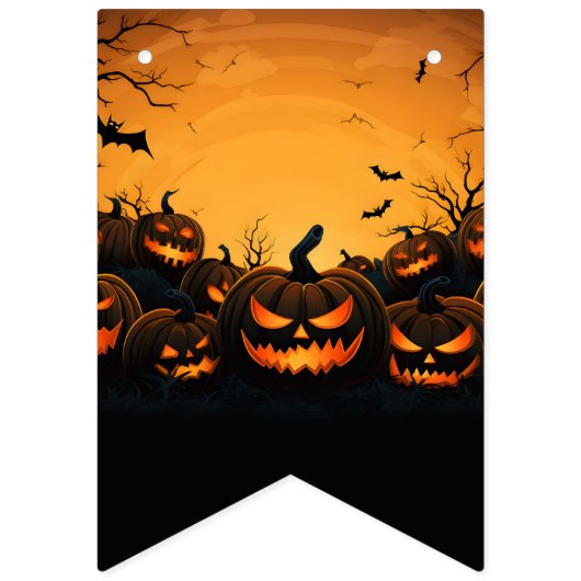Halloween partij banner vlaggen (Tweede vlag)