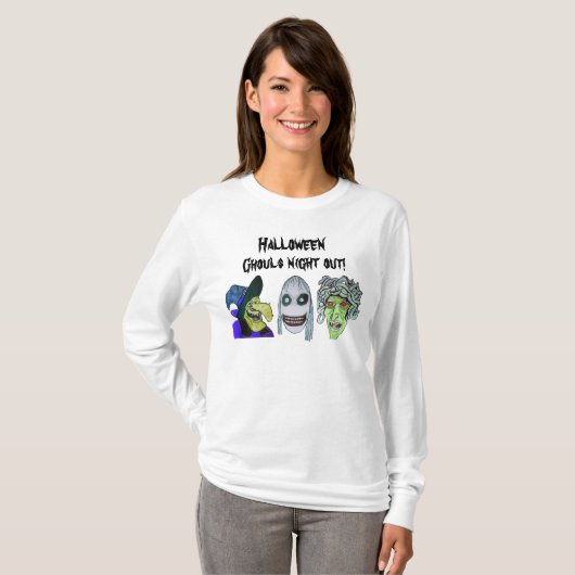 HALLOWEEN PARTIJ GHOUL top (Voorkant volledig)