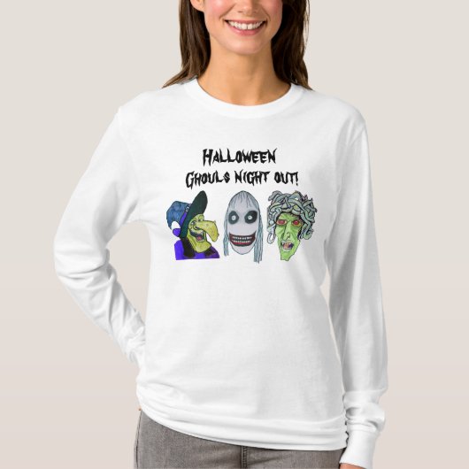 HALLOWEEN PARTIJ GHOUL top (Voorkant)