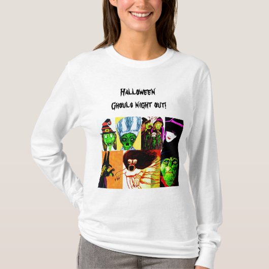 HALLOWEEN PARTIJ GHOUL top (Voorkant)