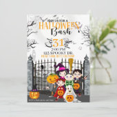 HALLOWEEN PARTIJ, KINDER HALLOWEEN, COSTUME PARTIJ (Staand voorkant)