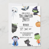 HALLOWEEN PARTIJ, KINDER HALLOWEEN, COSTUME PARTIJ (Voorkant)