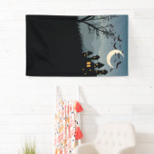 Halloween-partijachtergrond voor fotocabine spandoek (Insitu)