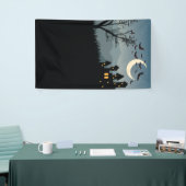Halloween-partijachtergrond voor fotocabine spandoek (Beurs)