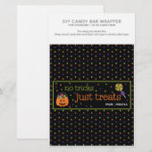Halloween Party 1.55 oz Snoep Bar Wrapper (Voorkant / Achterkant)