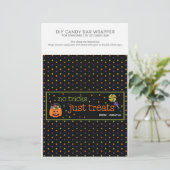 Halloween Party 1.55 oz Snoep Bar Wrapper (Staand voorkant)