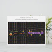 Halloween Party 1.55 oz Snoep Bar Wrapper (Staand voorkant)