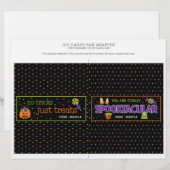 Halloween Party 1.55 oz Snoep Bar Wrapper (Voorkant / Achterkant)